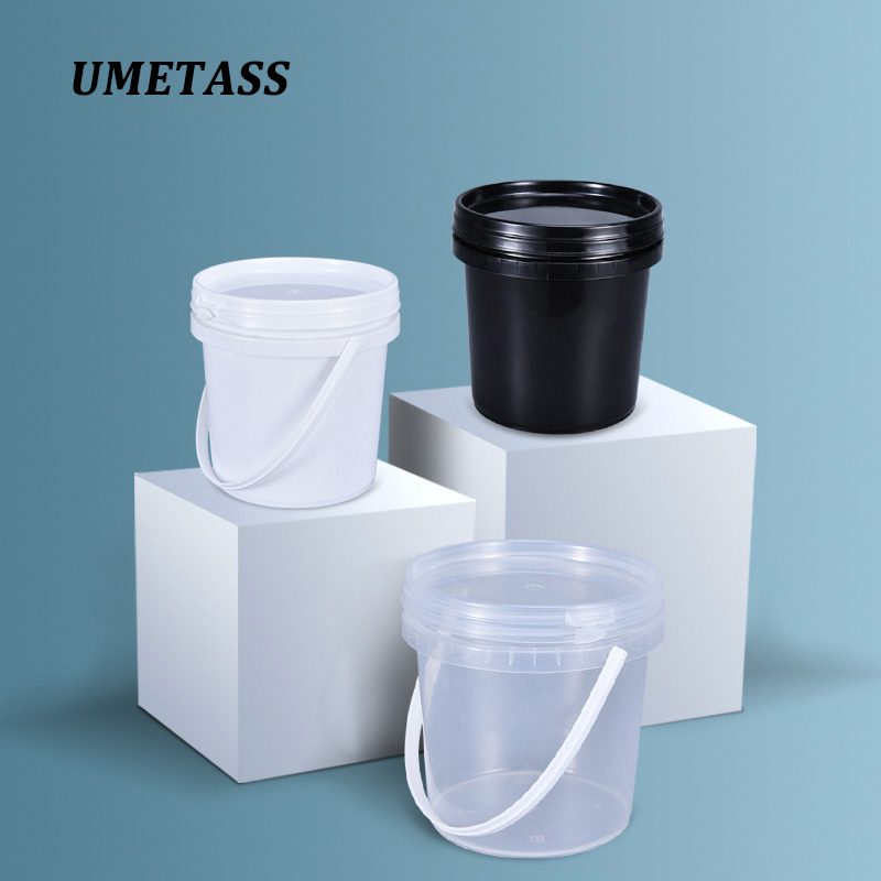 Empty 1L plastic bucket with L - Water Bottle Blank recension och pris