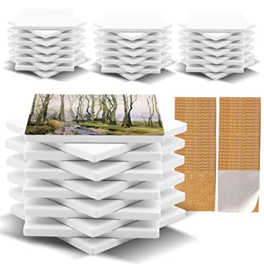 48 Pack Sublimation Blanks Coa - Ceramic Tile Blank recension och pris