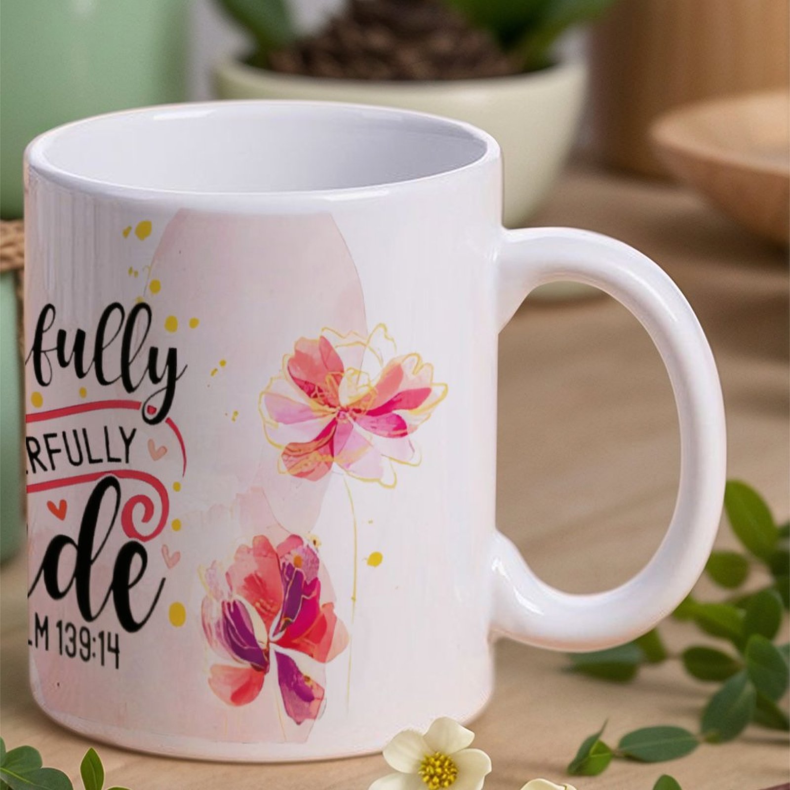 Fearfully And Wonderfully Made - Sublimation Mug White recension och pris