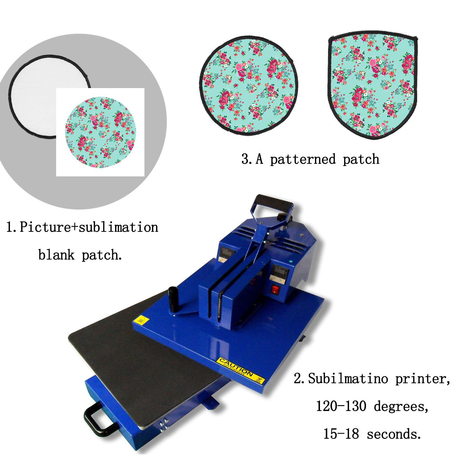 30Pcs/Lot Sublimation Blank Ir - Hat Sublimation Blank recension och pris