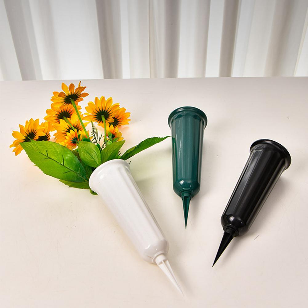 1/3pcs Cemetery Vase with Spik - Yard Sign Blank recension och pris
