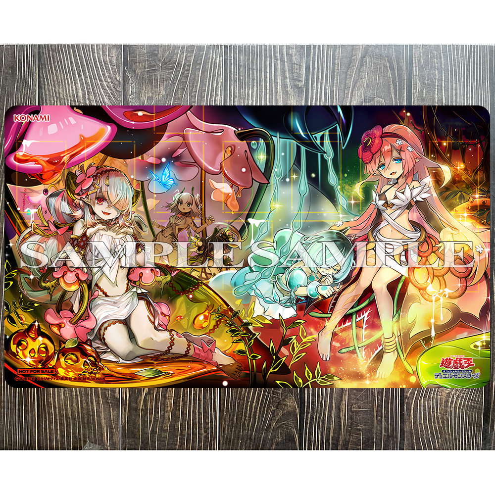 Yu-Gi-Oh Playmat Traptrix Mat  - Door Mat Blank recension och pris