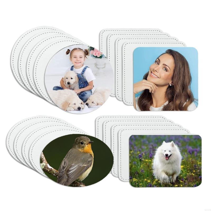 Q22B 10 Pcs Blank Leather Hat  - Hat Sublimation Blank recension och pris