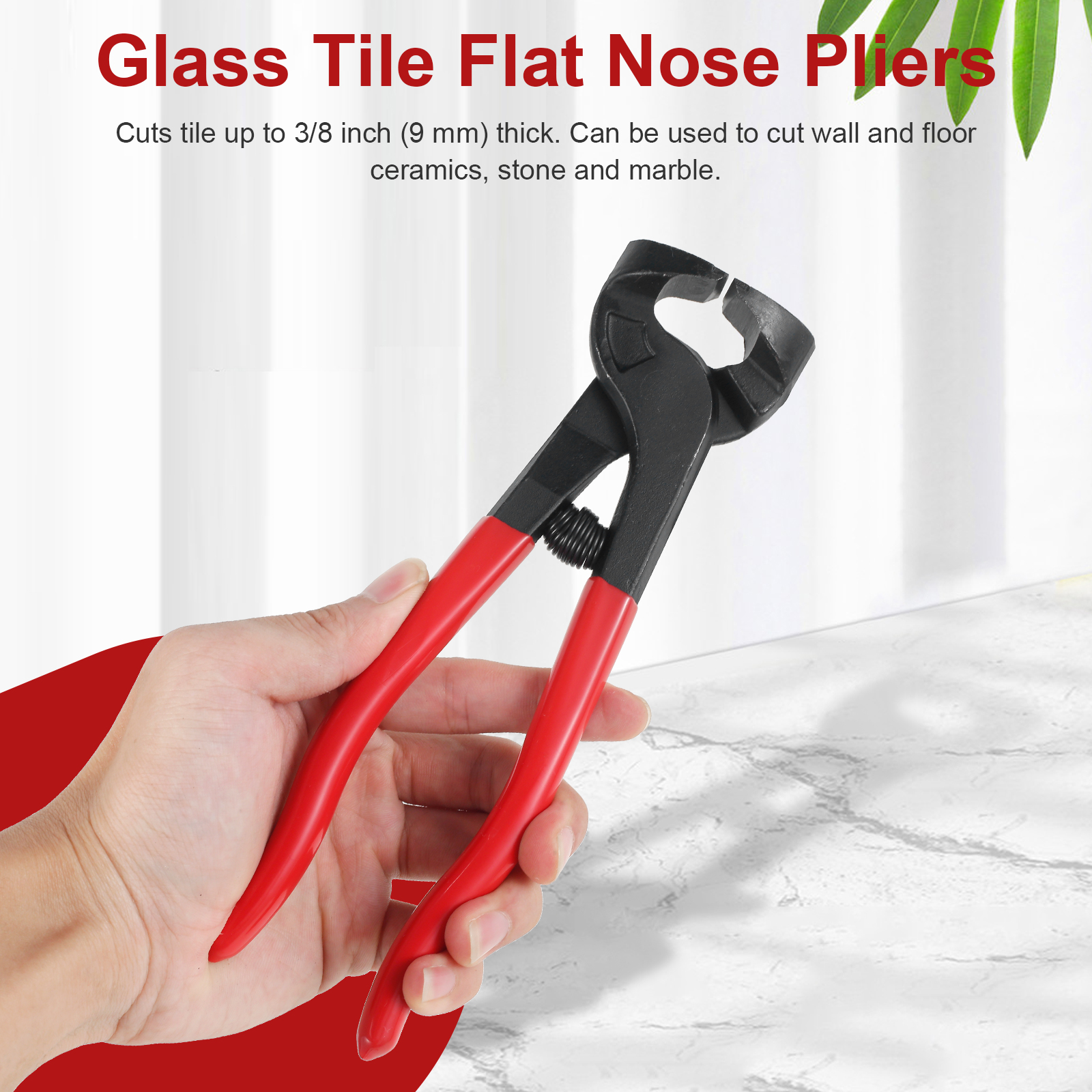 1/2Pcs Tile Nippers Mosaic Cut - Ceramic Tile Blank recension och pris
