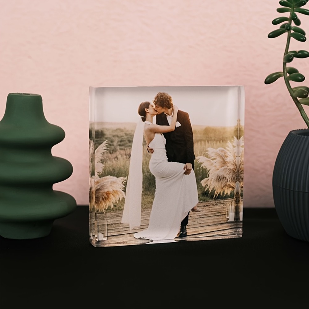 Waterproof Custom Acrylic Phot - Photo Acrylic Block recension och pris