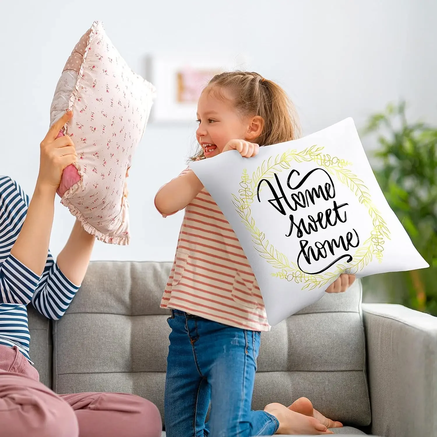 4-Pack White Polyester Peach S - Pillow Cover Sublimation recension och pris