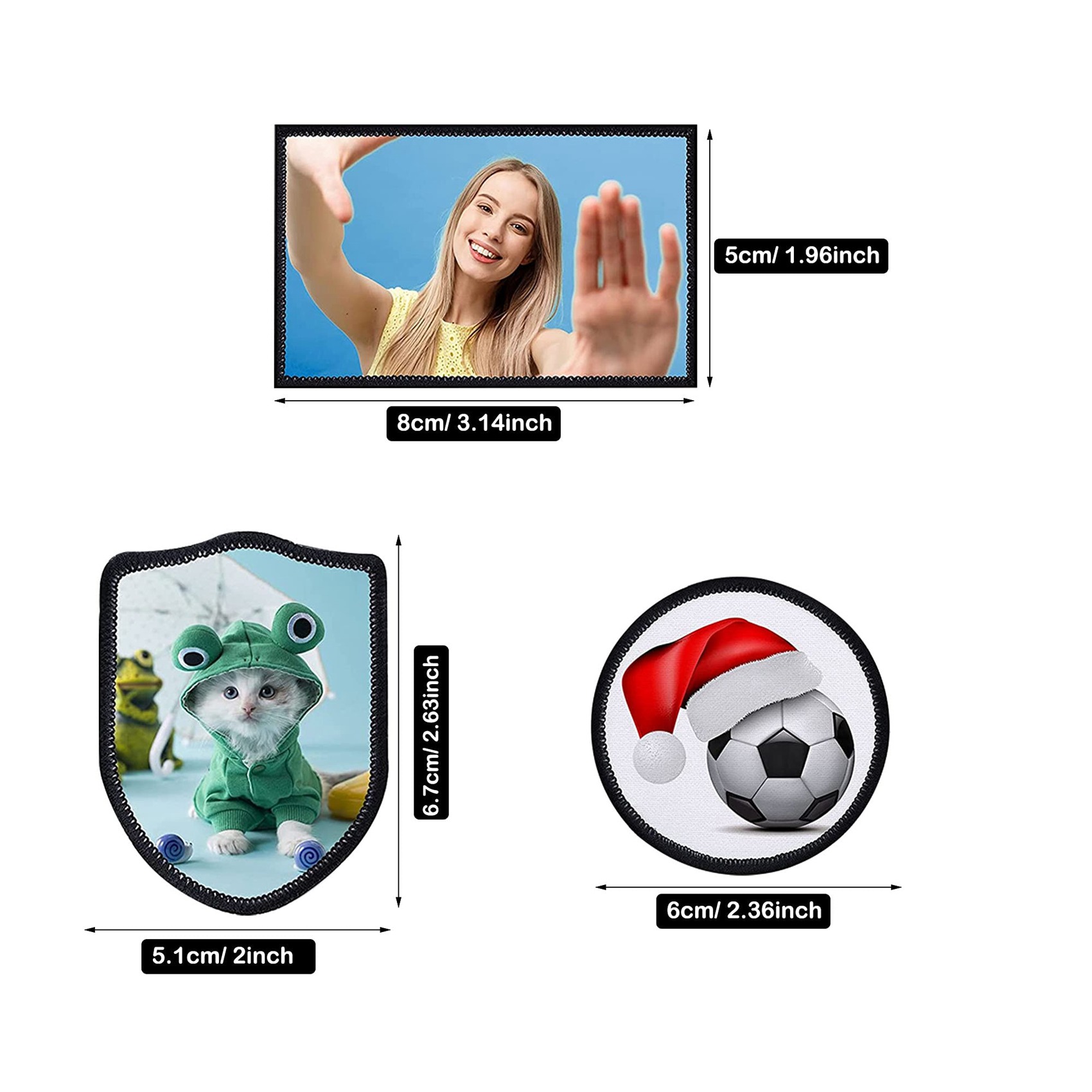 30Pc Sublimation Patches Fabri - Hat Sublimation Blank recension och pris