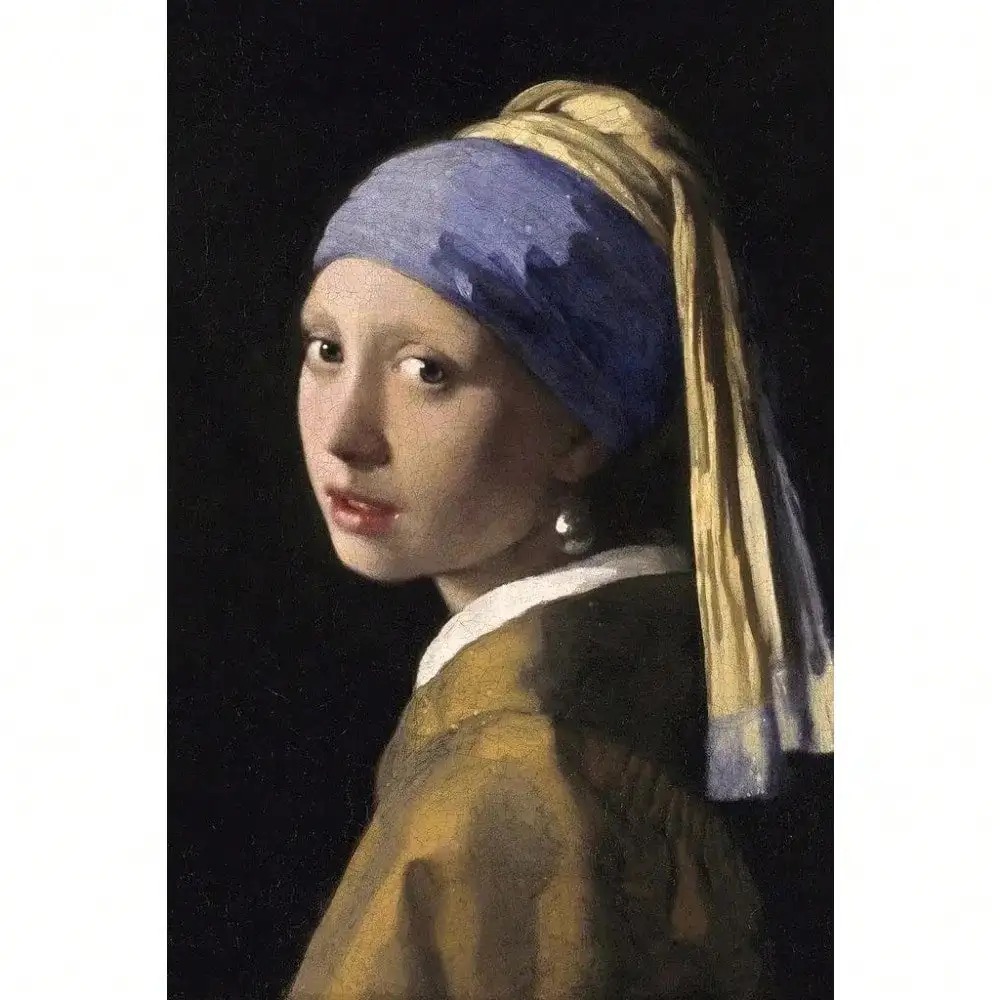 Girl With A Pearl Earring Canv - Canvas Wrap Ready recension och pris