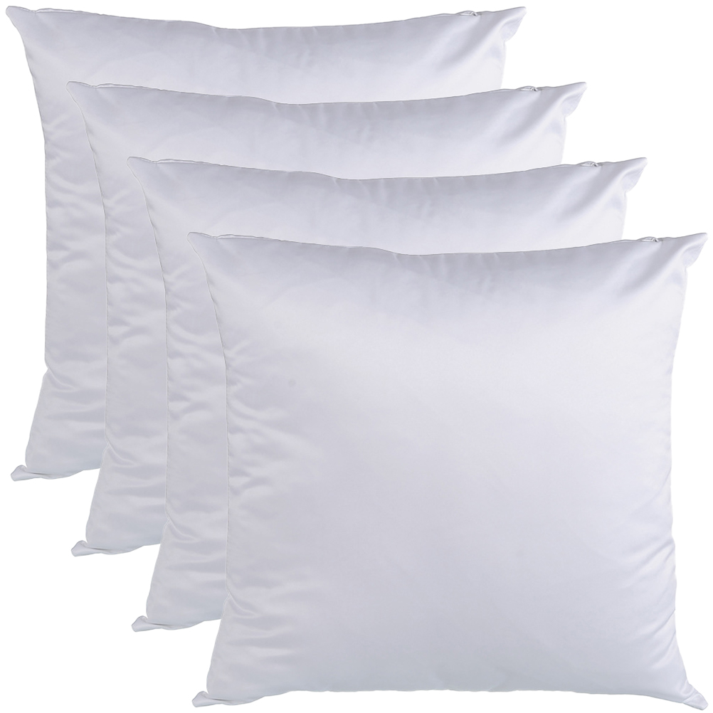 4Pcs White Sublimation Pillow  - Pillow Cover Sublimation recension och pris