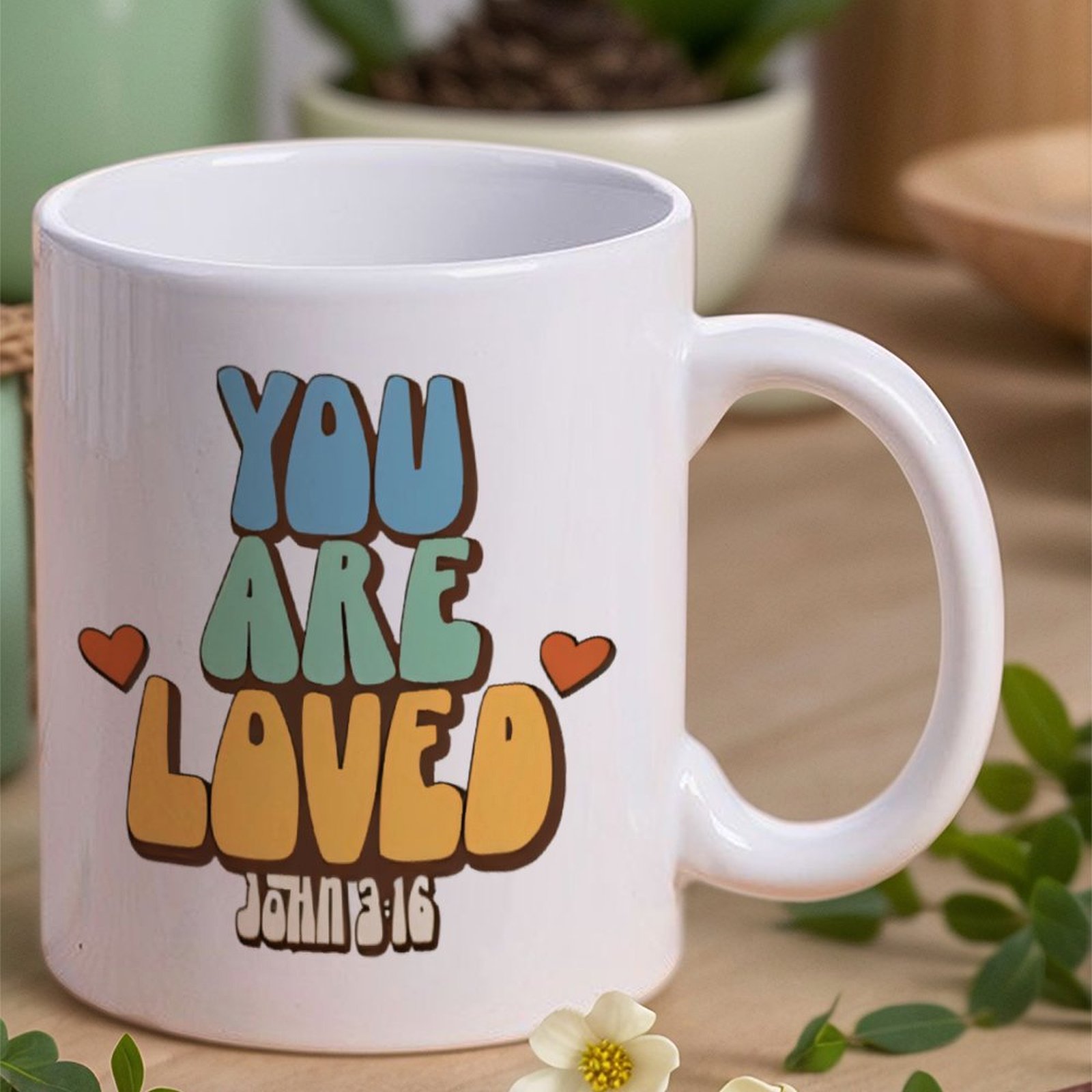 A Rainbow And A Rainbow With T - Sublimation Mug White recension och pris