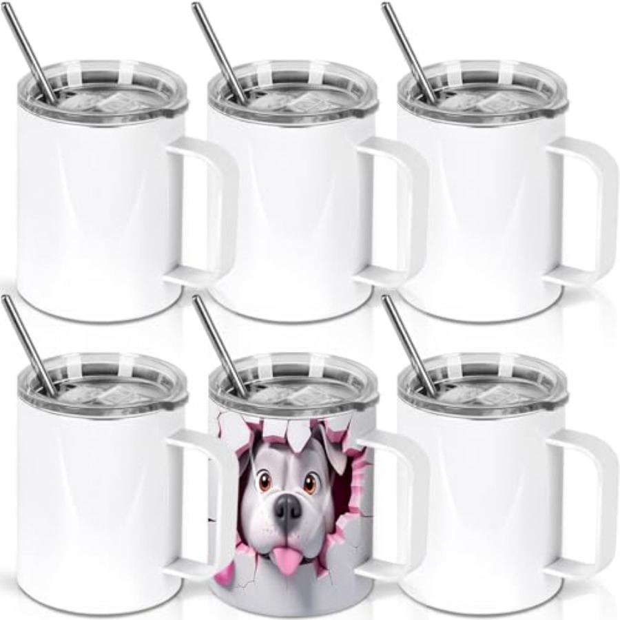 12 Oz Sublimation Coffee Mug B - Sublimation Mug White recension och pris