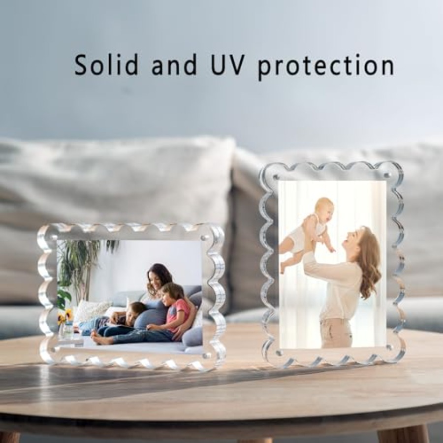 3 Pack Acrylic Picture Frame.  - Photo Acrylic Block recension och pris
