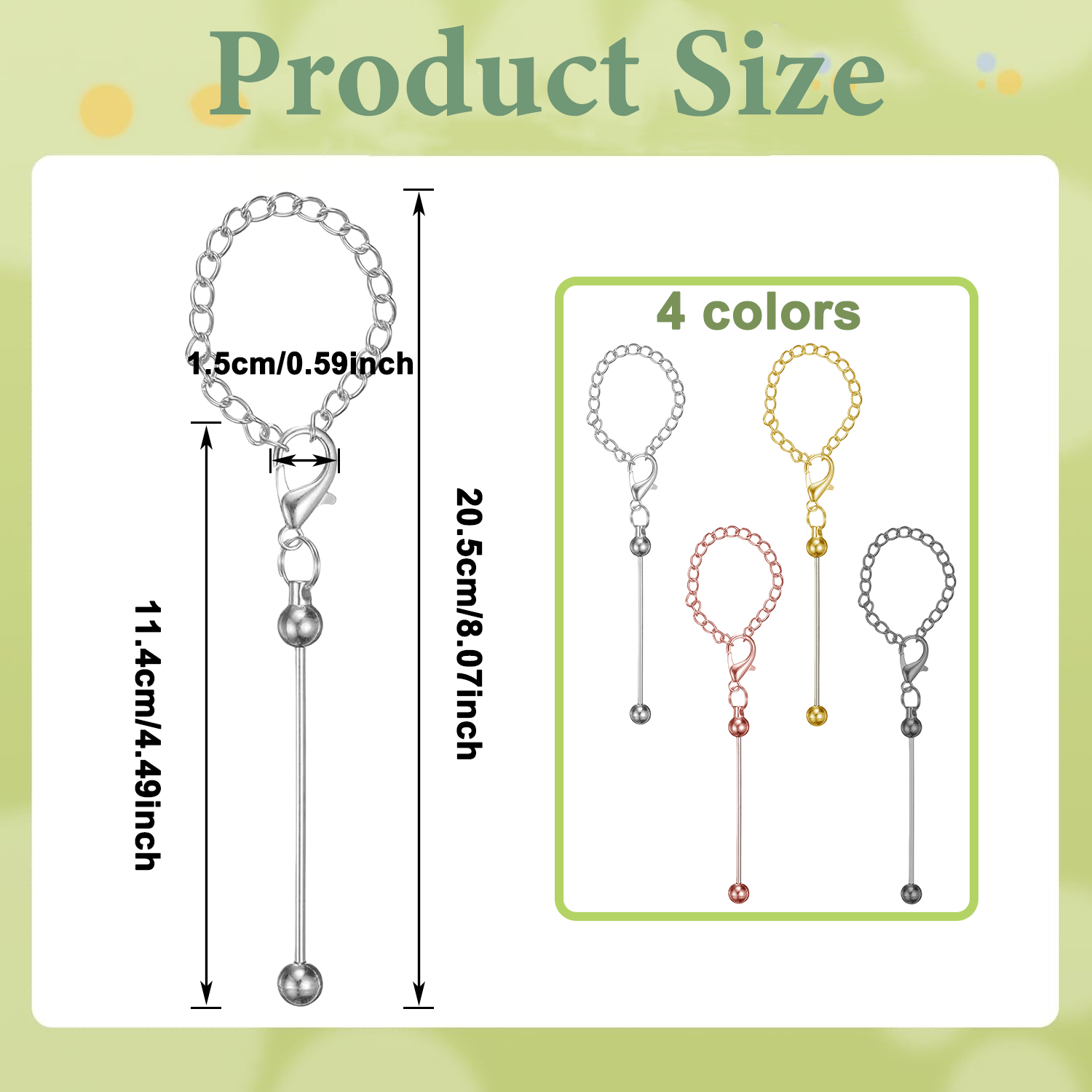 10/20pcs bulk keychains with m - Water Bottle Blank recension och pris