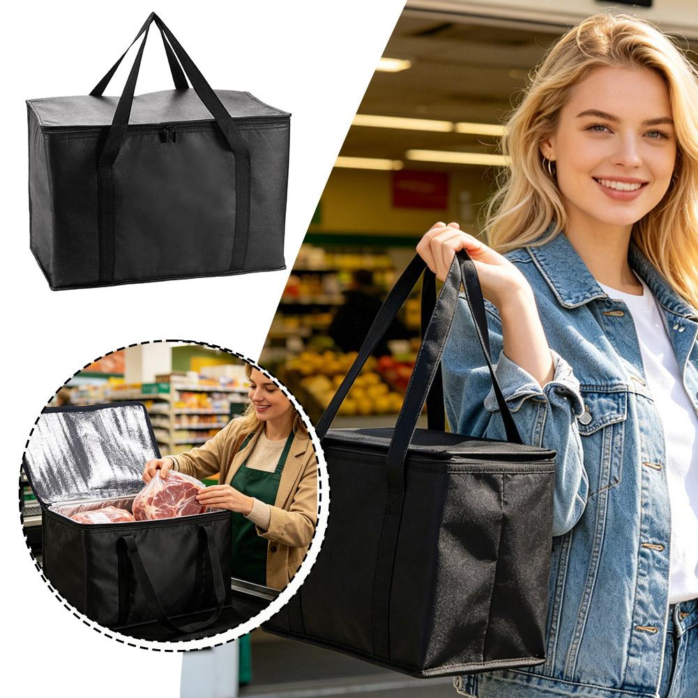 Insulated Food Delivery Tote B - Tote Bag Sublimation recension och pris
