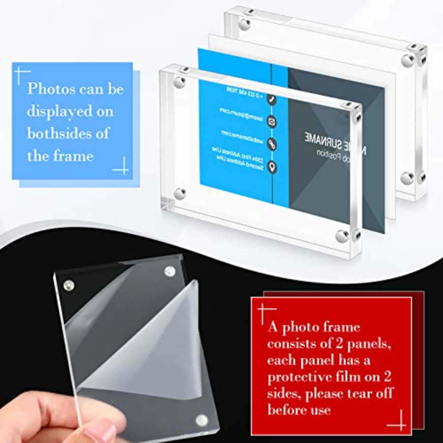 Acrylic Business Card Frame 2. - Photo Acrylic Block recension och pris