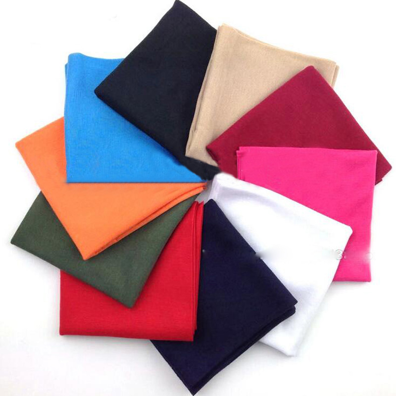 Solid Bandana Scarf Headband F - Bandana Blank White recension och pris