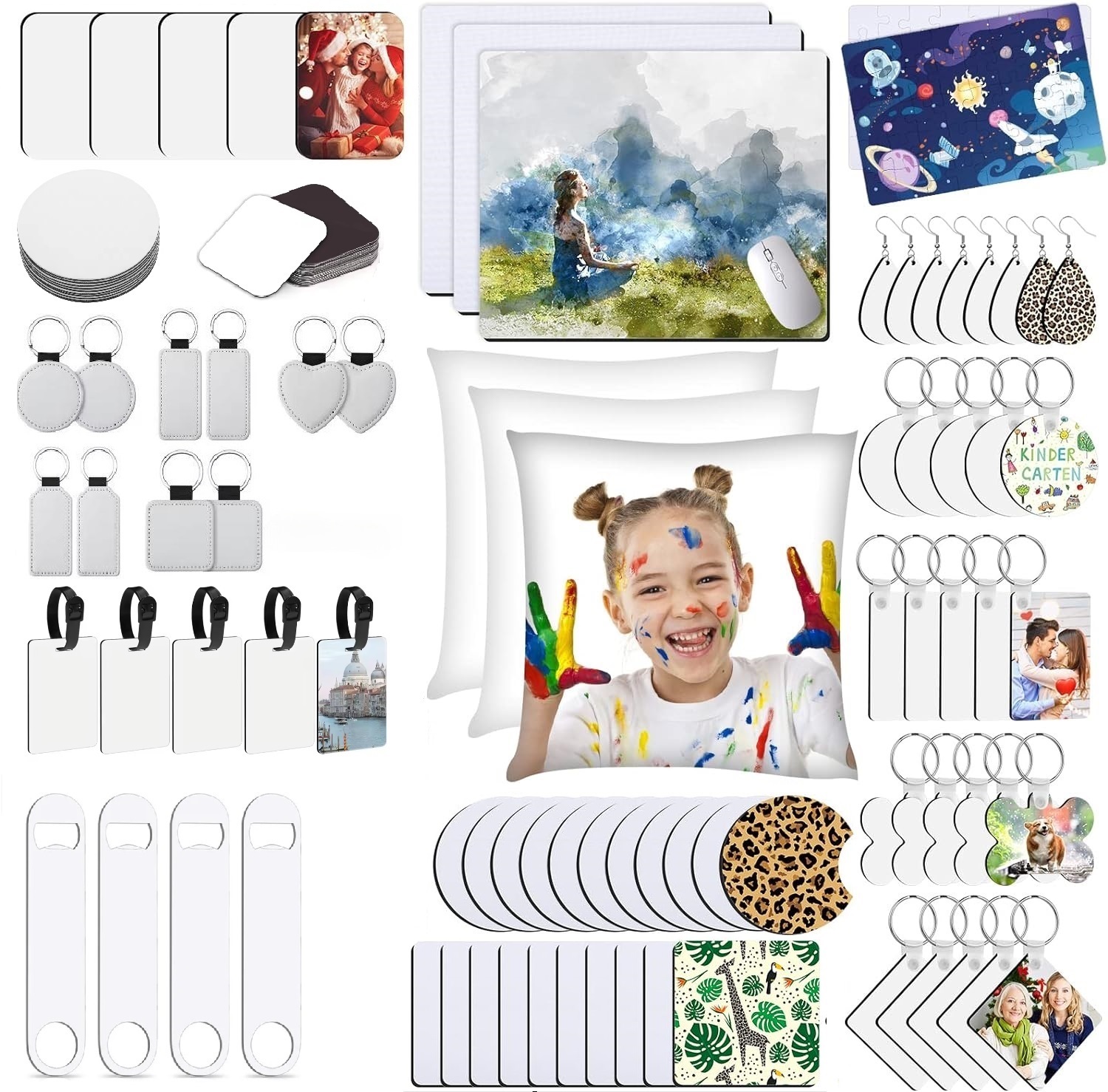 90pcs  Sublimation Blank Start - Pillow Cover Sublimation recension och pris