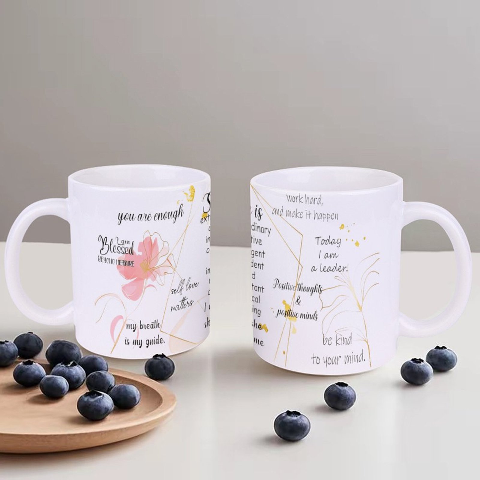 A Poster With A Quote About Sh - Sublimation Mug White recension och pris