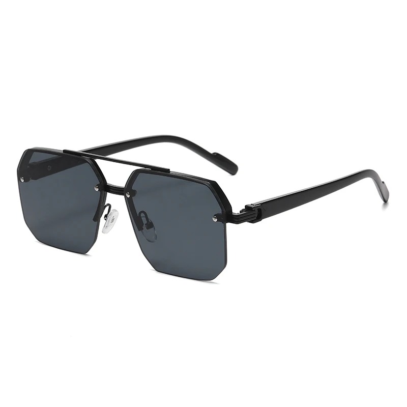 Men's Metal Sunglasses Square  - Metal Photo Panel recension och pris