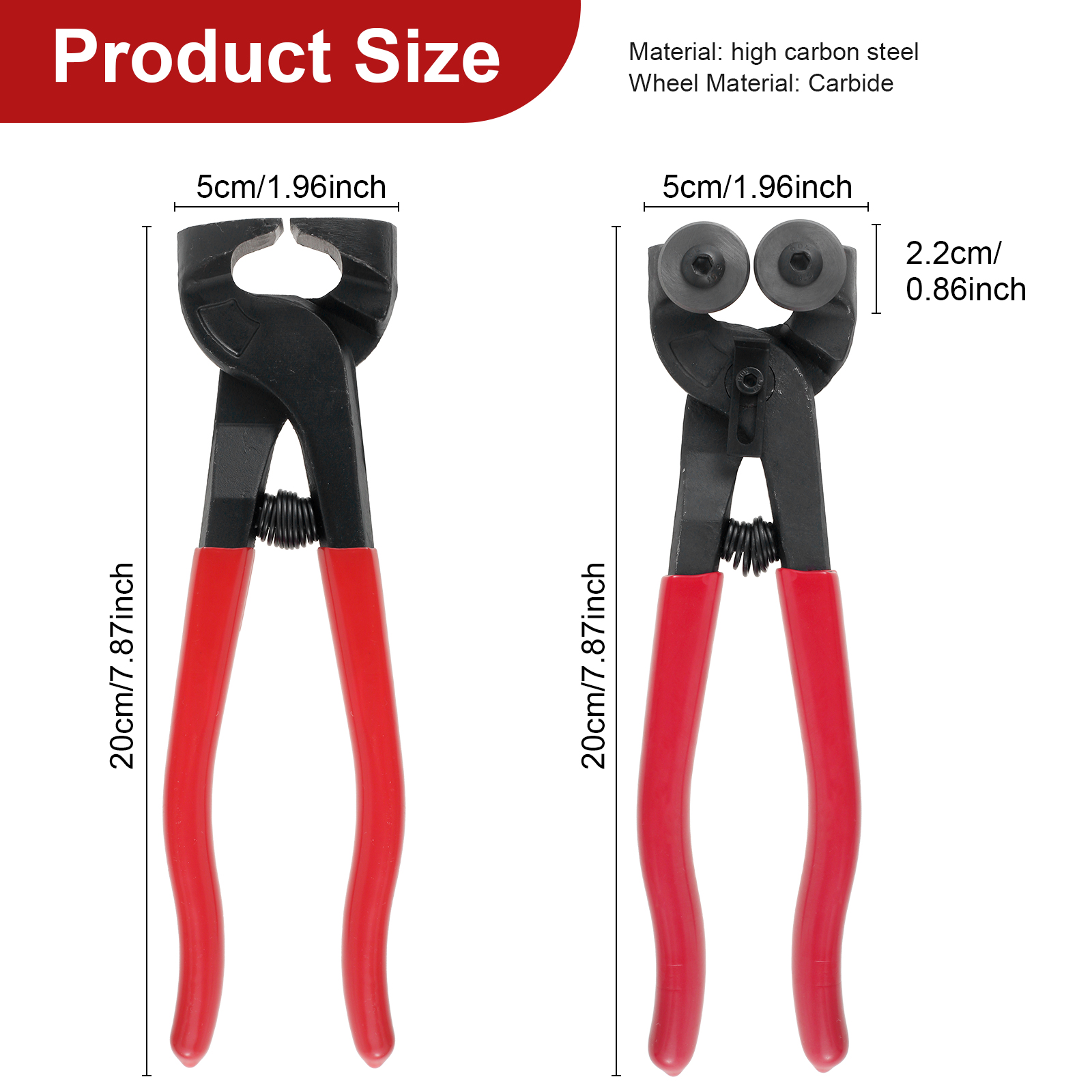 2/1Pcs Tile Pliers Glass Tile  - Ceramic Tile Blank recension och pris