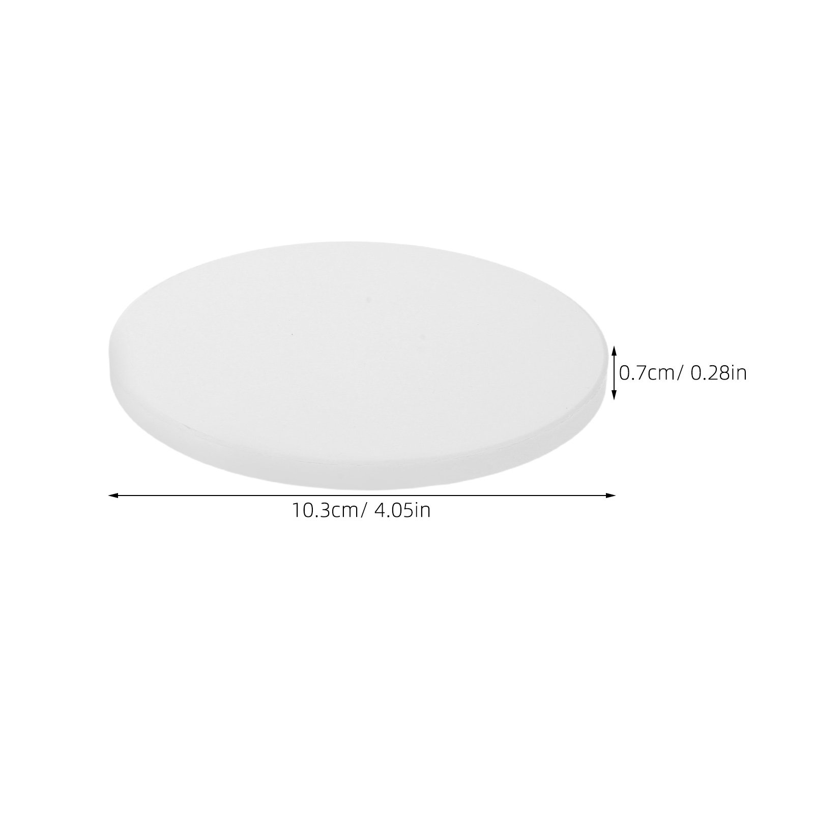 12Pcs Round Ceramic Coasters B - Ceramic Tile Blank recension och pris