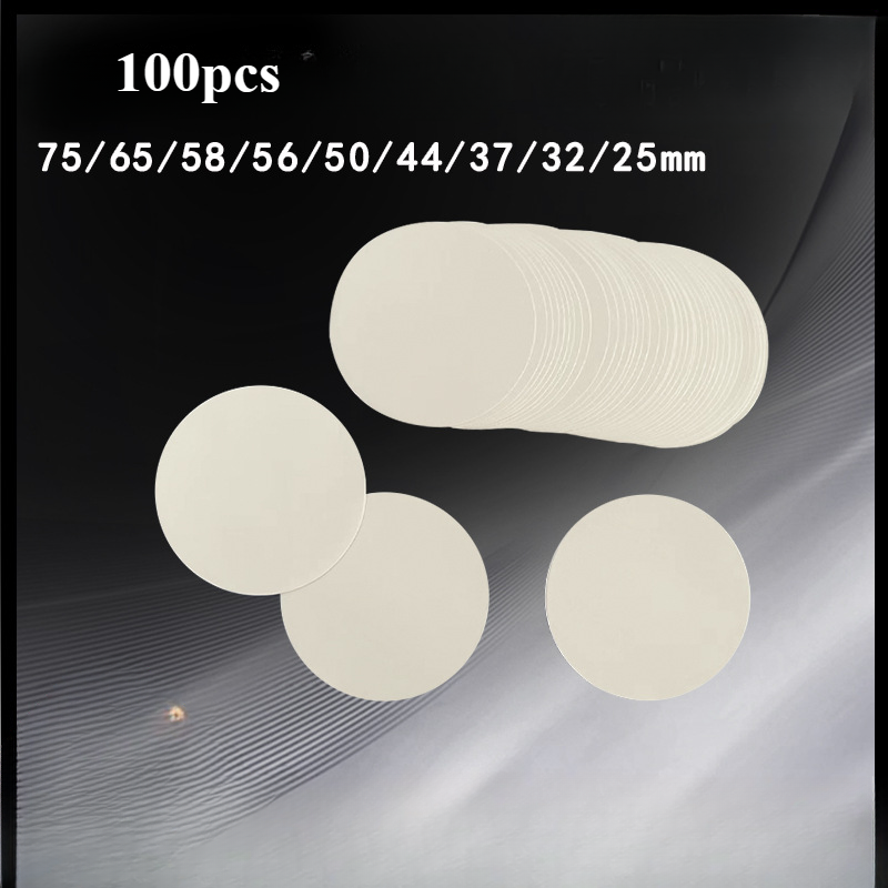 100pcs Round Paper for Button  - Button Badge Blank recension och pris