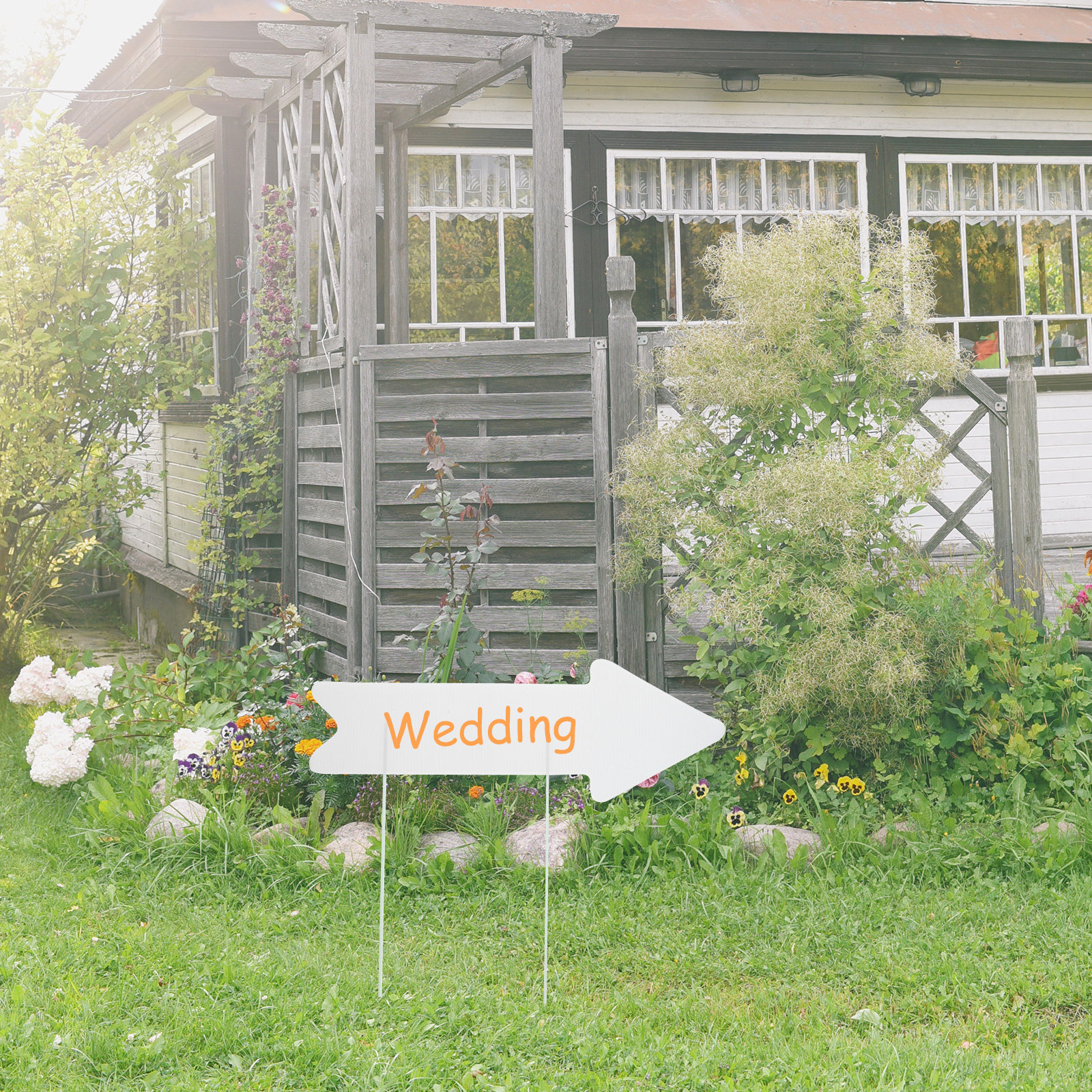 5Pcs Blank Yard Garden Signs P - Yard Sign Blank recension och pris