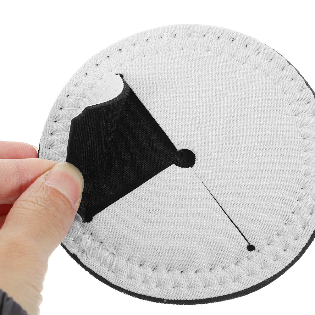 5Pcs White Round Blank Wine Gl - Coaster Sublimation Blank recension och pris