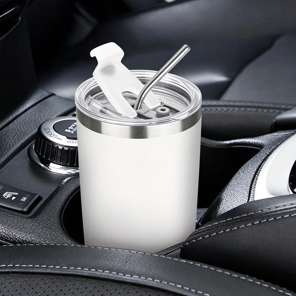 20oz Tumbler Mug with Lid and  - Tumbler 20Oz White recension och pris