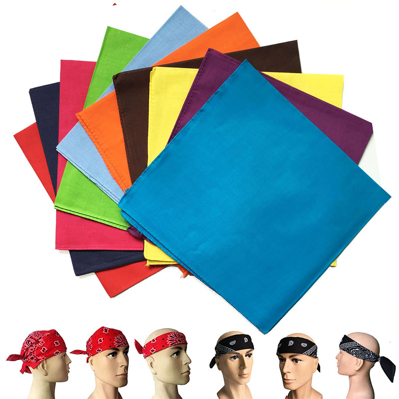 High Quality Solid Hip Hop Cot - Bandana Blank White recension och pris