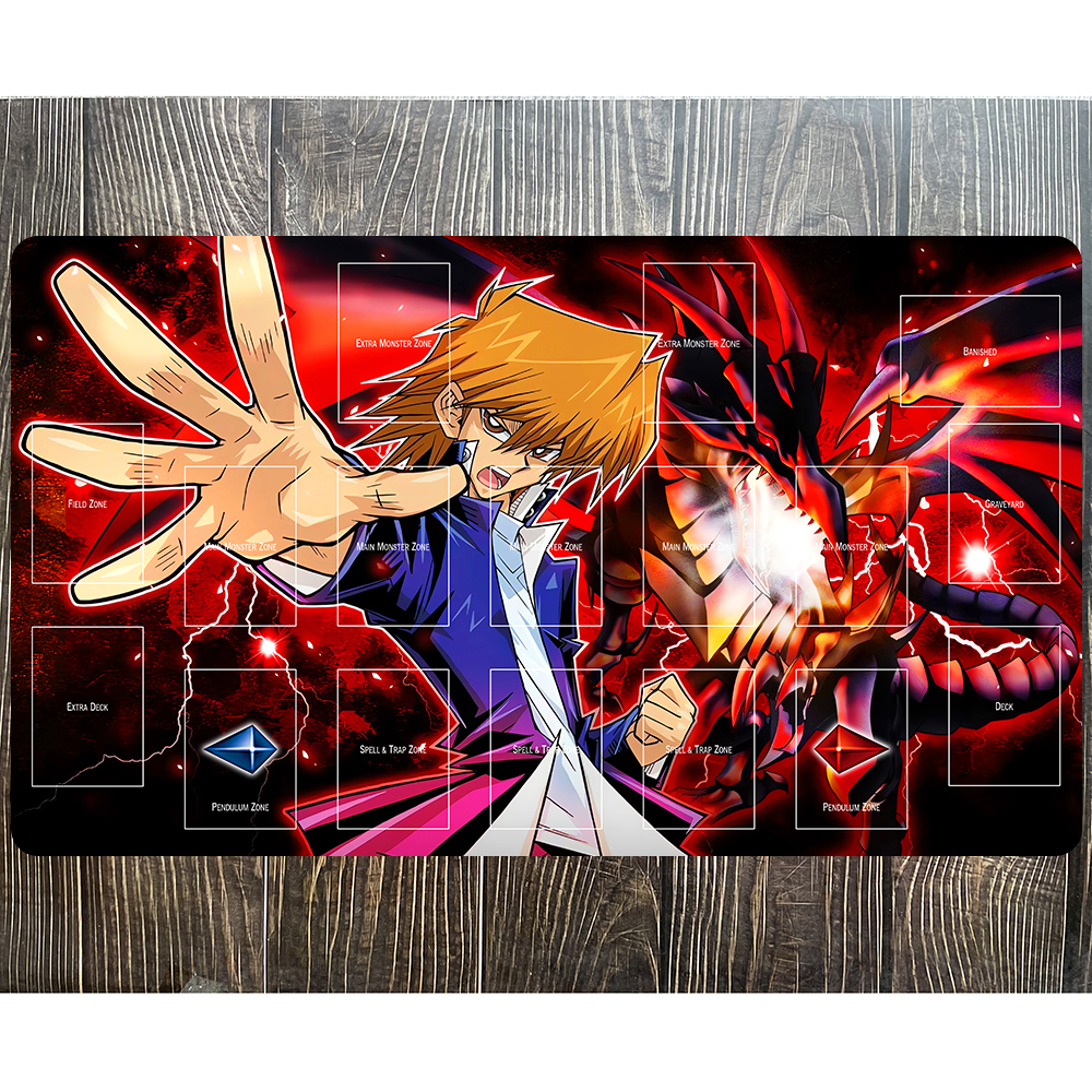 Yu-Gi-Oh Red-eyes Black Flare  - Door Mat Blank recension och pris